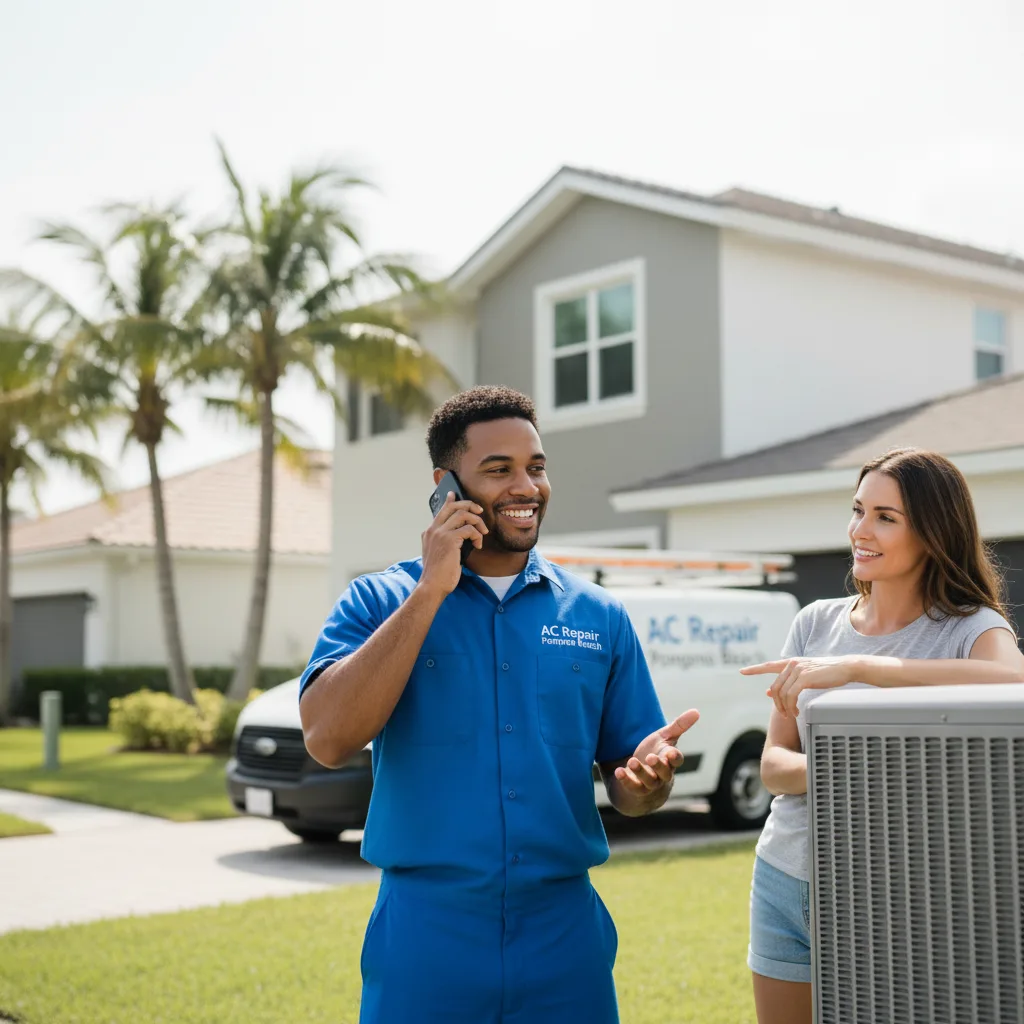 AC Repair Pompano Beach customer support in Remington